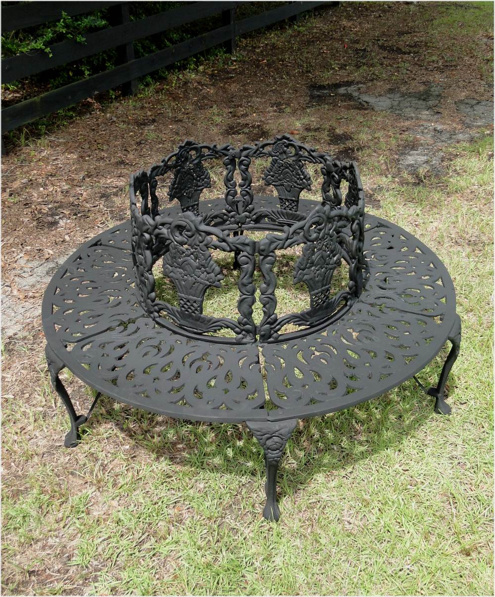Victorian Tree Surround vintage Replica Garden Furniture old fashioned