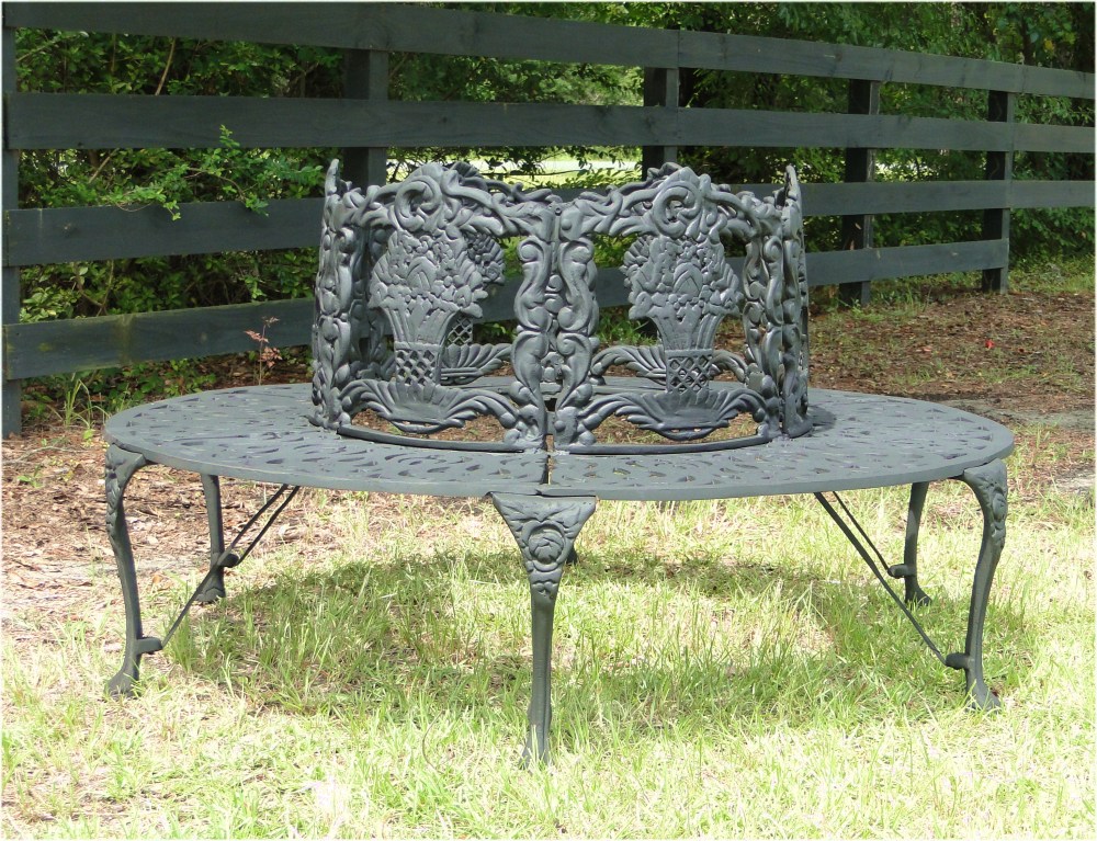 Victorian Tree Surround vintage Replica Garden Furniture old fashioned