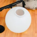 10 inch diameter plastic globe shade for outdoor lighting