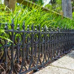 12 pc english vintage style garden fence