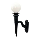 large architectural garden wall sconce for outdoor lighting
