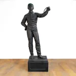 lawn jockey garden statue for equestrian horse lovers
