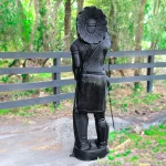 life size native american indian statue for tobacco or cigar store
