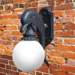 wall mounted dolphin sconce for indoor or outdoor use