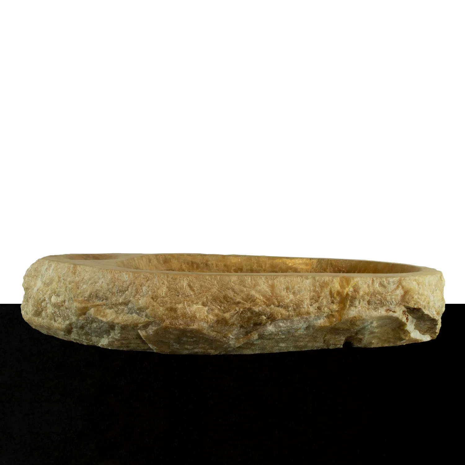 Onyx Marble Counter Top Vanity Vessel Sink with Soap Dish ONXTDD-02 - Image 3