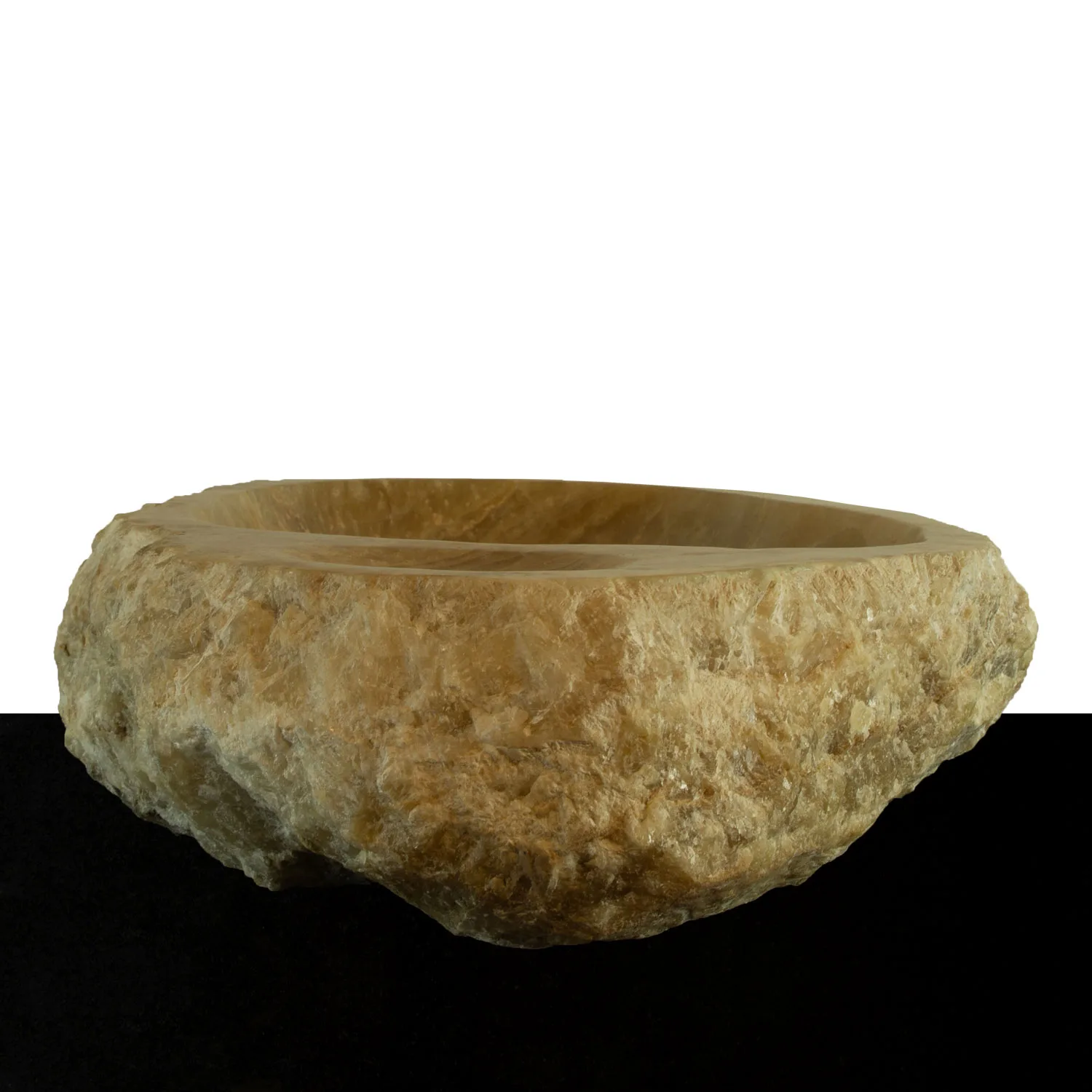 Onyx Marble Counter Top Vanity Vessel Sink with Soap Dish ONXTDD-02 - Image 4