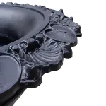 swan motif garden urn 50 inches tall