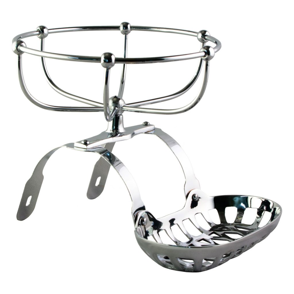 Elements Of Design DS2171 St. Louis 7-Inch Clawfoot Tub Soap & Sponge Holder – Polished Chrome, Swivel Tray