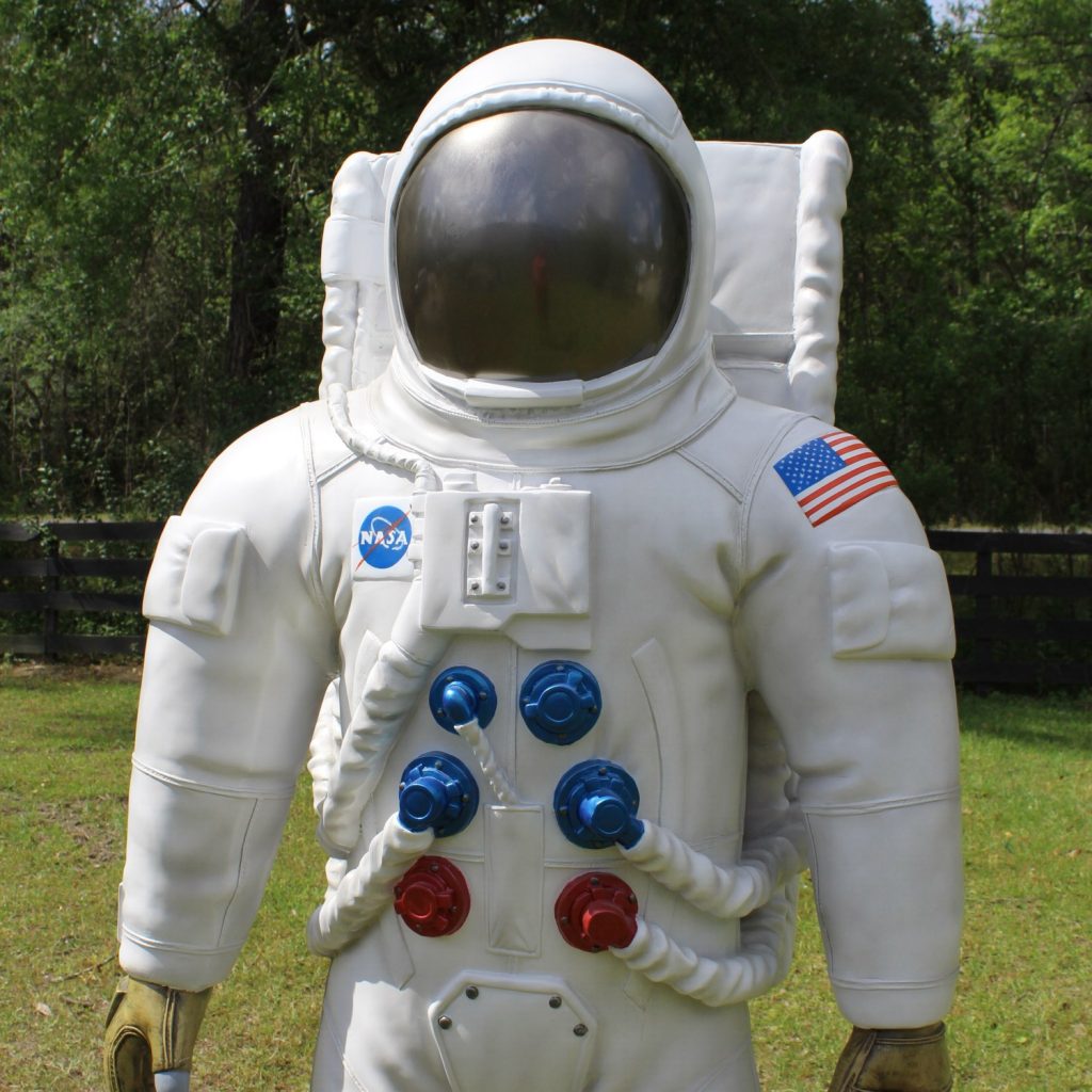 Astronaut Figure Statue Apollo Space Nasa Life Size 75 Inches Tall In