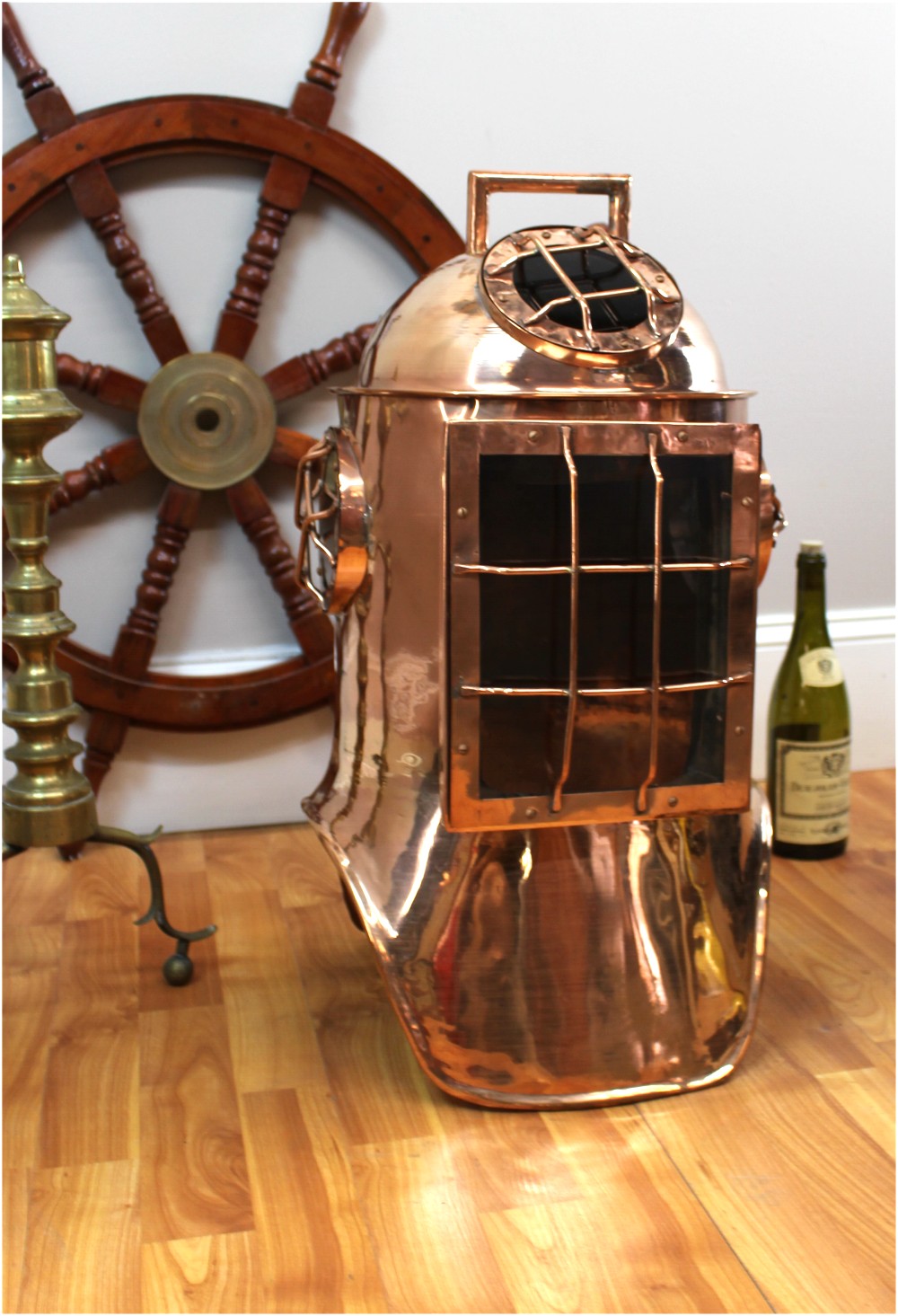 Details about   Deep Sea Antique U.S Navy Full Diving Helmet Vintage Maritime 18" Divers Helmet 