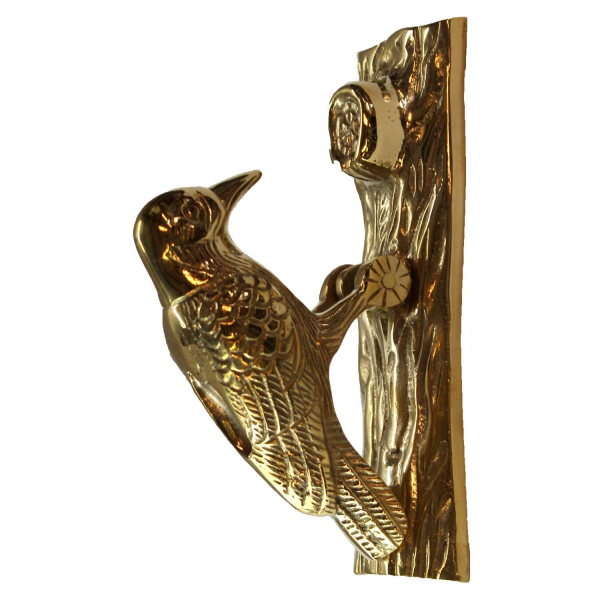 Bird Door Knocker Brass Woodpecker Handmade Unique Color Design Knocker AR50 