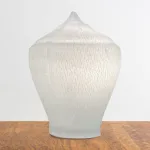 acorn shape shade for 8 inch fitter non breakable plastic globe