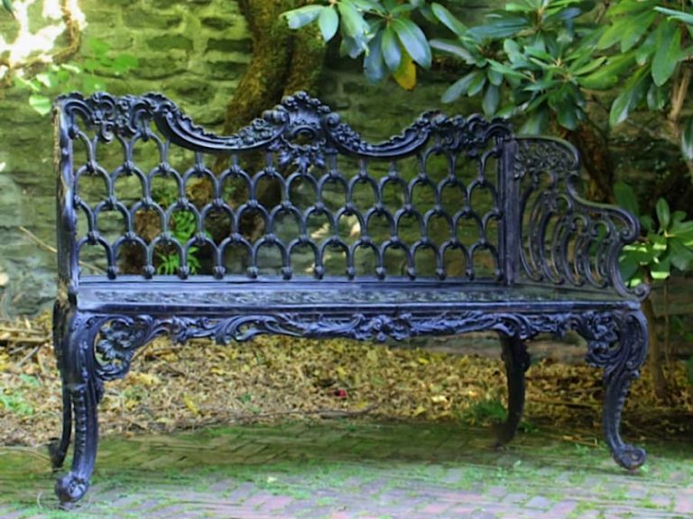 101 Creative Uses For A Wrought Iron Bench From The Kings Bay