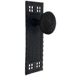 dummy mission knob set with bronze finish arts and craft bungalow design