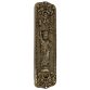 statue of liberty push plate in brass