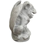 faux stone gargoyle statue for home or store 25 inches tall