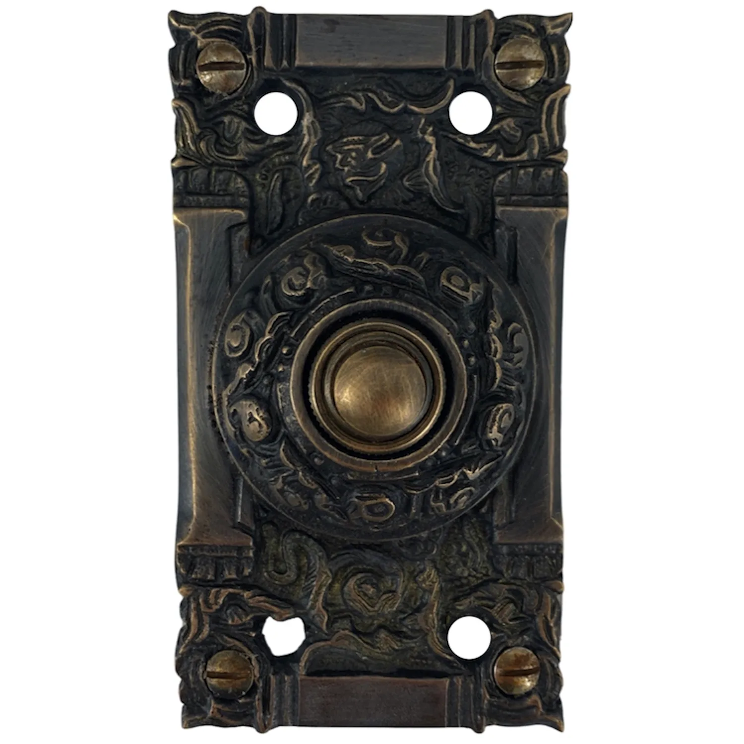 electric victorian replica push button doorbell