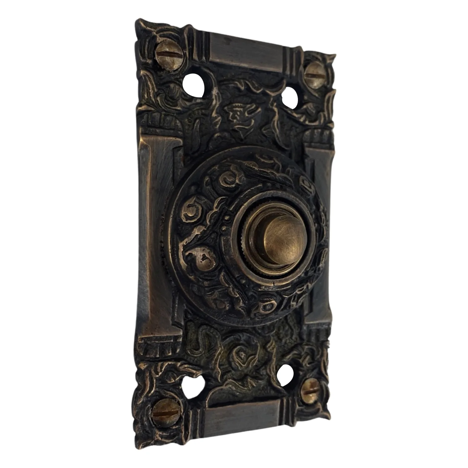 electric victorian replica push button doorbell