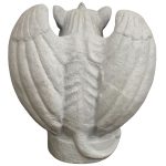 faux stone gargoyle statue for home or store 25 inches tall