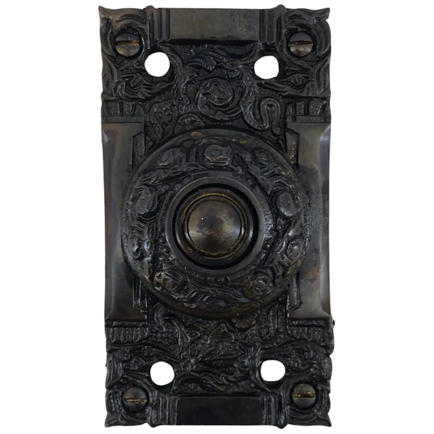 electric victorian replica push button doorbell