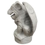 faux stone gargoyle statue for home or store 25 inches tall