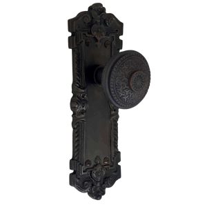 the wells privacy set in bronze finish select door knobs