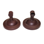 wall mounted curtain rod holders