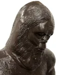 life size big foot sasquatch statue bronze cast aluminum 69 inches tall