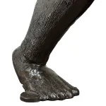 life size big foot sasquatch statue bronze cast aluminum 69 inches tall