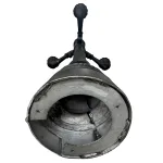 pair of 4 arm pole light street fixtures for outdoors 10 or 12 inch ball shade