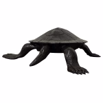 cast aluminum loggerhead sea turtle statue 42 lbs