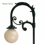 the nola street lamps pole lights french pair