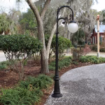 the nola street lamps pole lights french pair