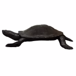 cast aluminum loggerhead sea turtle statue 42 lbs