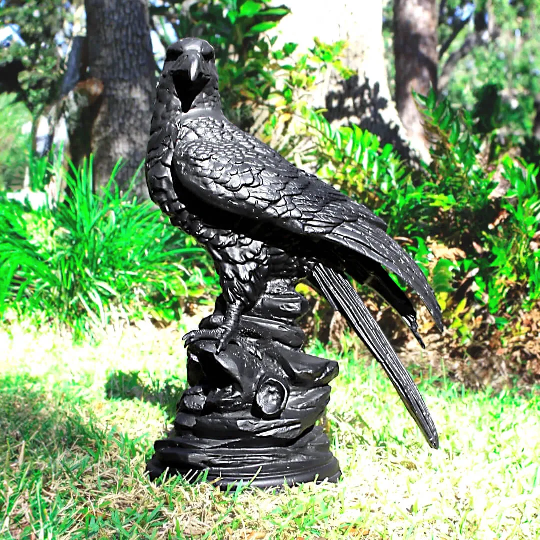 the majestic appeal of an eagle statue