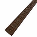 original antique cast iron j b edlington & co. ltd advertising sign.