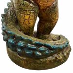 2 ft alligator or crocodile waiter butler statue with tray