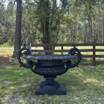 giant urn the grand without base antique replica in dark bronze or black