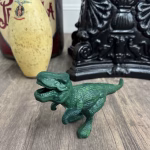 cast iron dinosaur tyrannosaurus rex t rex mini figure statue custom painted