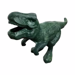 cast iron dinosaur tyrannosaurus rex t rex mini figure statue custom painted