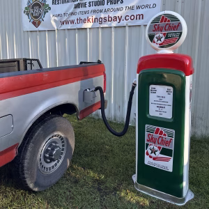 sky chief aluminum replica reproduction gas tank pump 125lbs