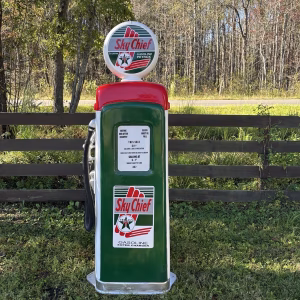 sky chief aluminum replica reproduction gas tank pump 125lbs