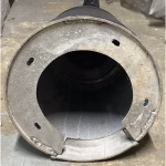 9 ft 5 arm victorian pole light for commercial or residential use round base