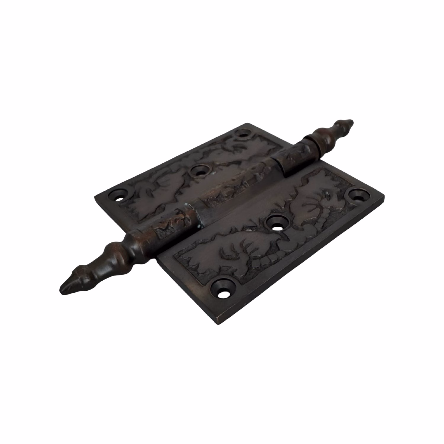 victorian style door hinge in oil rubbed bronze 3.5 inch