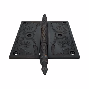 9400febf-1373-5ca1-be15-9c9515bec83a.jpg victorian style door hinge in hand aged bronze 4 inch