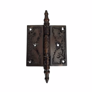victorian style door hinge in oil rubbed bronze 3.5 inch