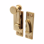 swinging window sash lock in brass