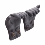 pair of tiny hand window sash lifts in brass choose finish