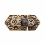 vintage style springing cupboard latch with knob 3 finish choices