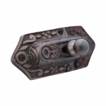 vintage style springing cupboard latch with knob 3 finish choices